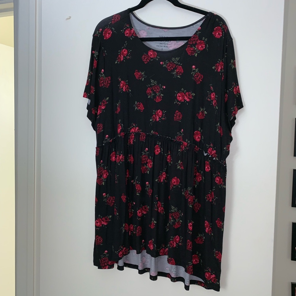 Torrid Super Soft Empire Waist Tunic Top, Size 3